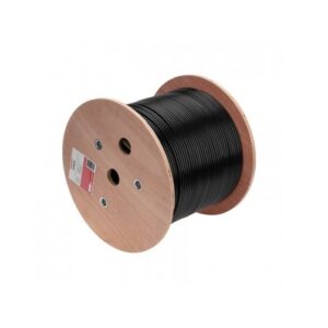 Кабель витая пара U/UTP, CAT 6, PE, 4PR, 23AWG, OUTDOOR, SOLID, черный, 305м REXANT 01-0058