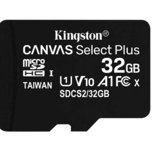 Карта памяти 32GB MicroSD Kingston Class 10 Canvas Select Plus A1 (100 Mb/s) без адаптера
