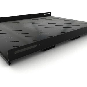 Hyperline TSH3H-650-RAL9004 Полка стационарная усиленная, глубина 650 мм