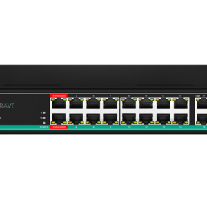 UB-SW-16F2G1SFP-150 Pro Неуправляемый коммутатор Unibrave с поддержкой PoE на 16 портов (150 Вт)