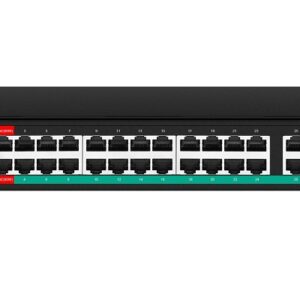 UB-SW-24F2G2SFP-400 Pro Неуправляемый коммутатор Unibrave с поддержкой PoE на 24 порта