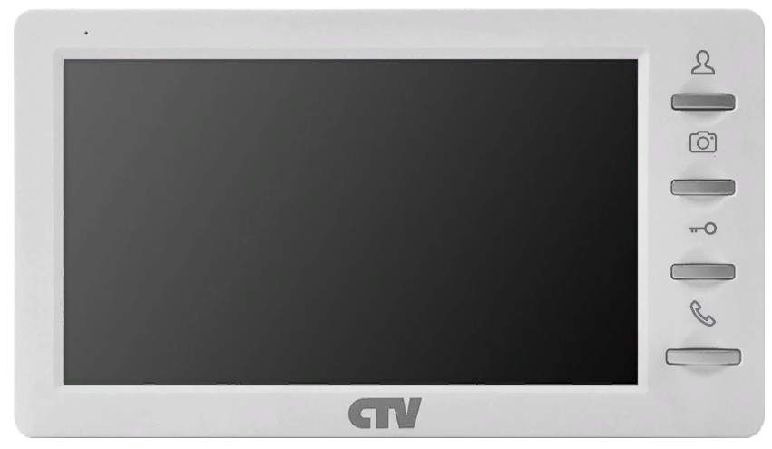 CTV-M1701 S W (белый) монитор видеодомофона, формат CVBS