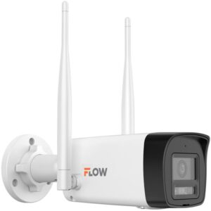 F-IC-1122CIW(2.8mm) 2Мп уличная цилиндрическая IP-камера с гибридной Smart-подсветкой, встроенным микрофоном