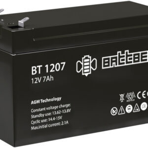 Battbee BT 1207 (12V/7Ah) Аккумуляторная батарея