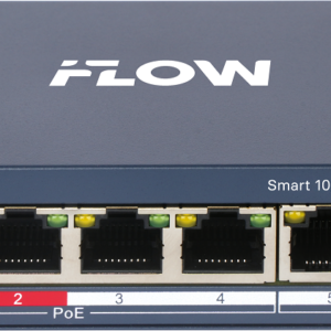 F-SW-EM206POE-VM/L POE-коммутатор смарт-управляемый с грозозащитой 6кВ
