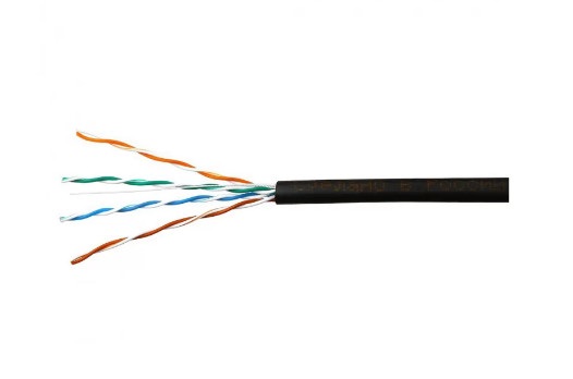 Кабель «витая пара» (SkyNet) UTP outdoor CAT5e, 4x2x0,51 Cu steel rope (LAN) (1693136)