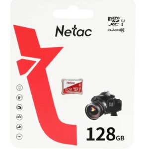 Карта памяти Netac P500 ECO microSDXC 128 ГБ