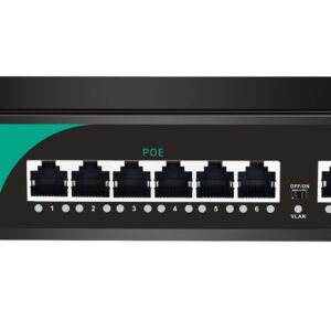 UB-SW-6G2G-75 Base Гигабитный неуправляемый коммутатор Unibrave с 6 PoE-портами 1000 Мбит/с и 2 Uplink 1000 Мбит/с
