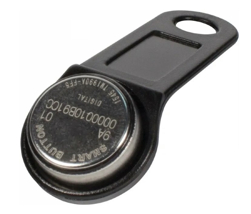 DS-1990A iButton (черный) Ключ с пластиковым держателем