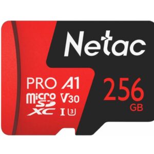 Карта памяти 256GB MicroSDXC Netac P500 Extreme PRO (NT02P500PRO-256G-S)