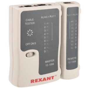 Тестер кабеля RJ-45+RJ-11 468 REXANT