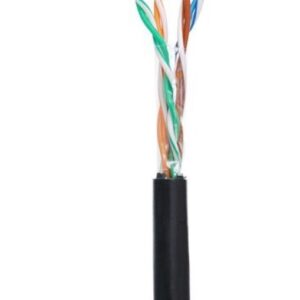 Кабель «витая пара» NETLAN CAT5e (Класс D) U/UTP 4 пары, 100МГц, одножильный, BC (чистая медь), внешний