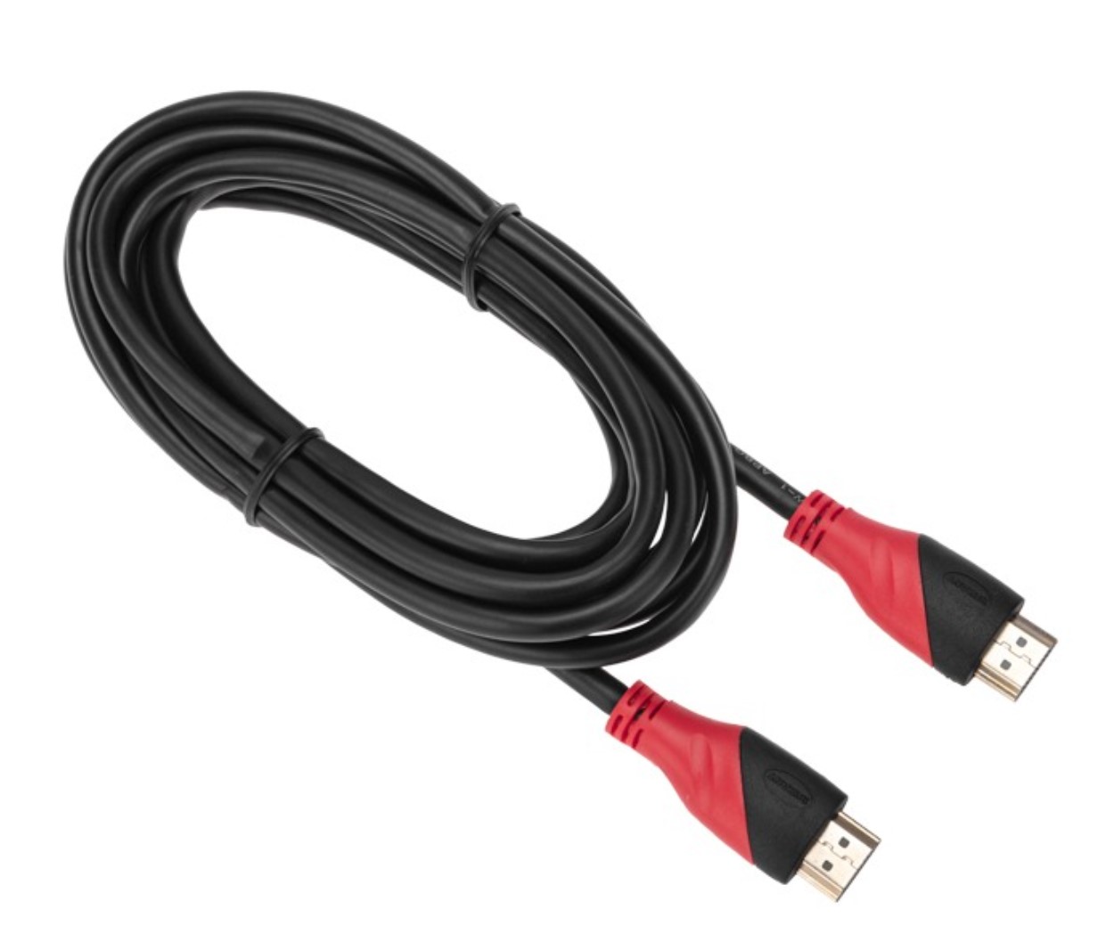 Шнур HDMI - HDMI с фильтрами, длина 3 метра (GOLD) (PVC пакет) REXANT — изображение 3