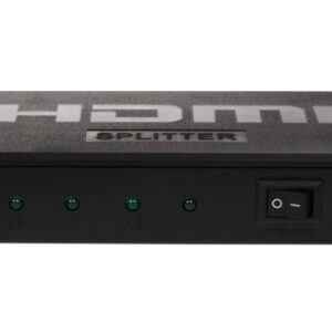 Делитель гнездо HDMI на 4 гнезда HDMI, пластик REXANT