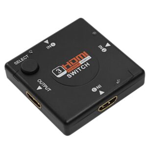 Переключатель гнездо HDMI на 3 гнезда HDMI, без питания, пластик REXANT