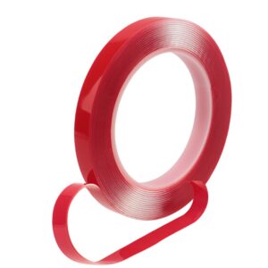 Двухсторонний скотч REXANT, прозрачный, на акриловой основе, 12 мм, ролик 5 м