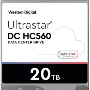 Жесткий диск 20ТБ WD HDD WD SAS Server 20Tb Ultrastar DC HC560 7200 12Gb/s 512MB