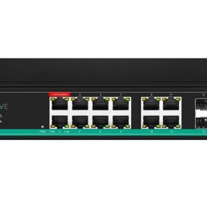 UB-SW-8G4G4SFP-150 Pro Гигабитный неуправляемый коммутатор Unibrave с поддержкой PoE на 8 портов, 4Uplink, 4SFP-портами (150 Вт)
