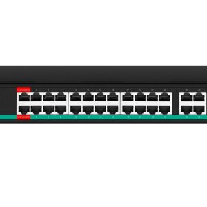 UB-SW-24G4G4SFP-400 Pro Гигабитный неуправляемый коммутатор Unibrave с поддержкой PoE на 24 порта, 4Uplink, 4SFP-портами