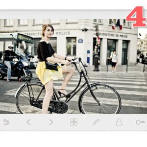 Amelie Slim (White) HD SE Видеодомофон