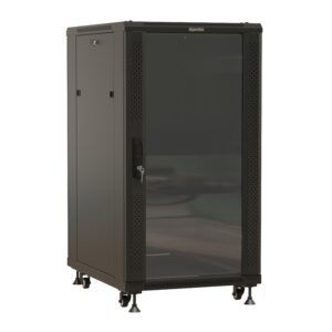 Hyperline TTBR-2768-AS-RAL9004 Шкаф напольный 19-дюймовый