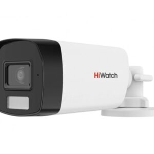 DS-T520A (2.8mm) 3К (5 Мп 16:9) уличная цилиндрическая HD-TVI камера с гибридной подсветкой EXIR/LED до 30/20 м и встроенным микрофоном (AoC)