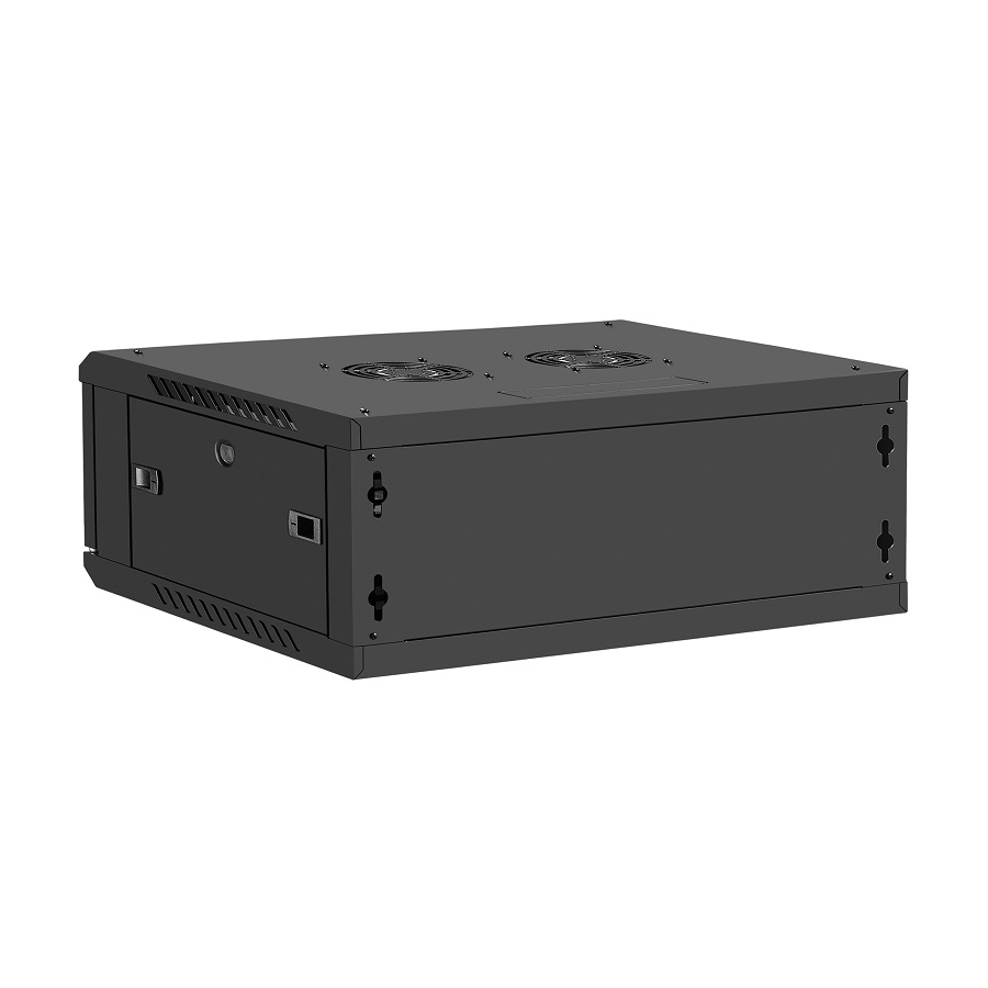 UB-WMC-4U-60/45-GD (B) Шкаф телекоммуникационный настенный 19" 4U, (600*450*280 мм), Unibrave — изображение 2