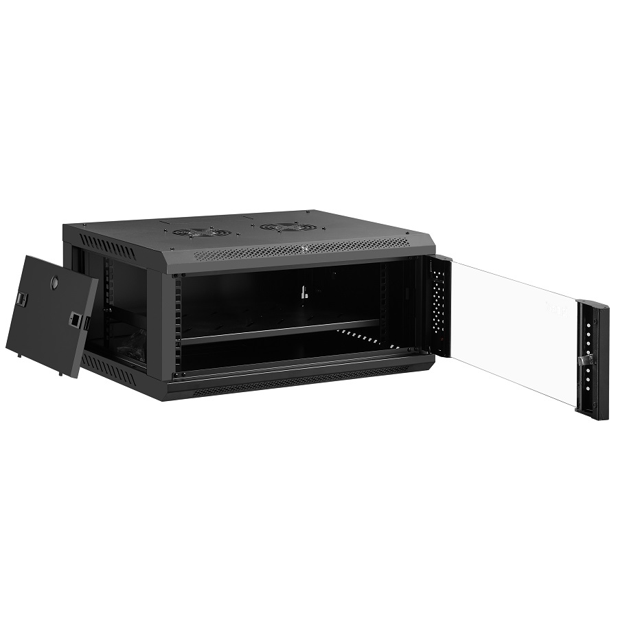 UB-WMC-4U-60/45-GD (B) Шкаф телекоммуникационный настенный 19" 4U, (600*450*280 мм), Unibrave — изображение 3