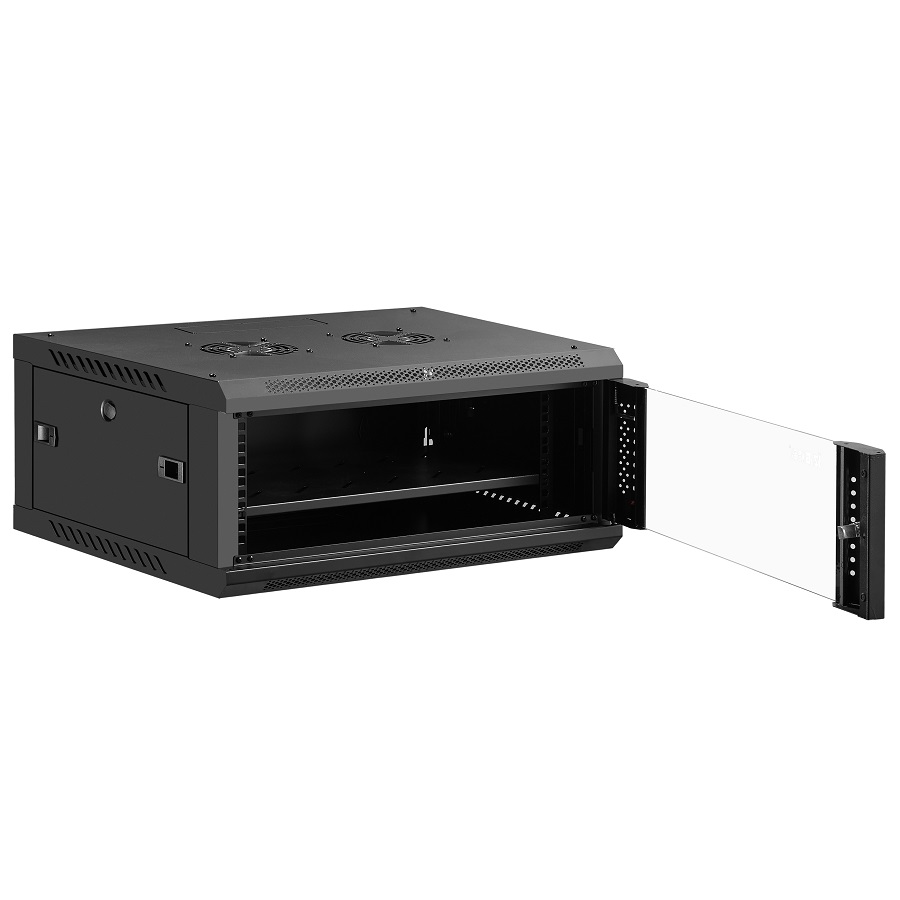 UB-WMC-4U-60/45-GD (B) Шкаф телекоммуникационный настенный 19" 4U, (600*450*280 мм), Unibrave — изображение 4