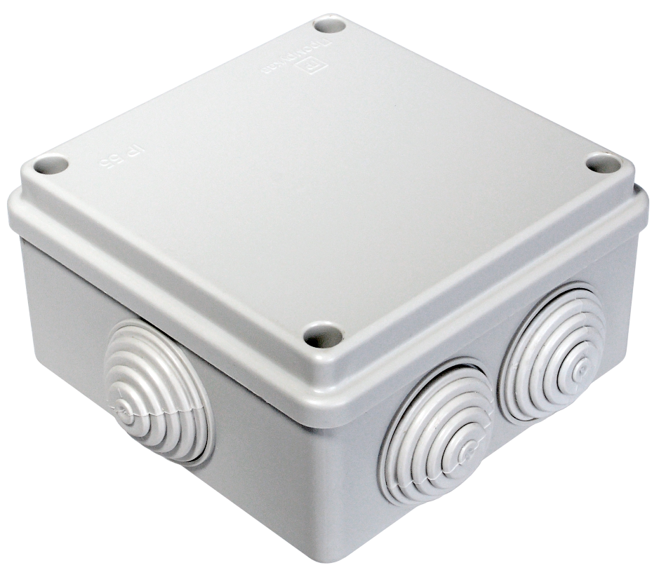 Коробка распаячная 100x100x50 мм IP55, Промрукав (40-0300)