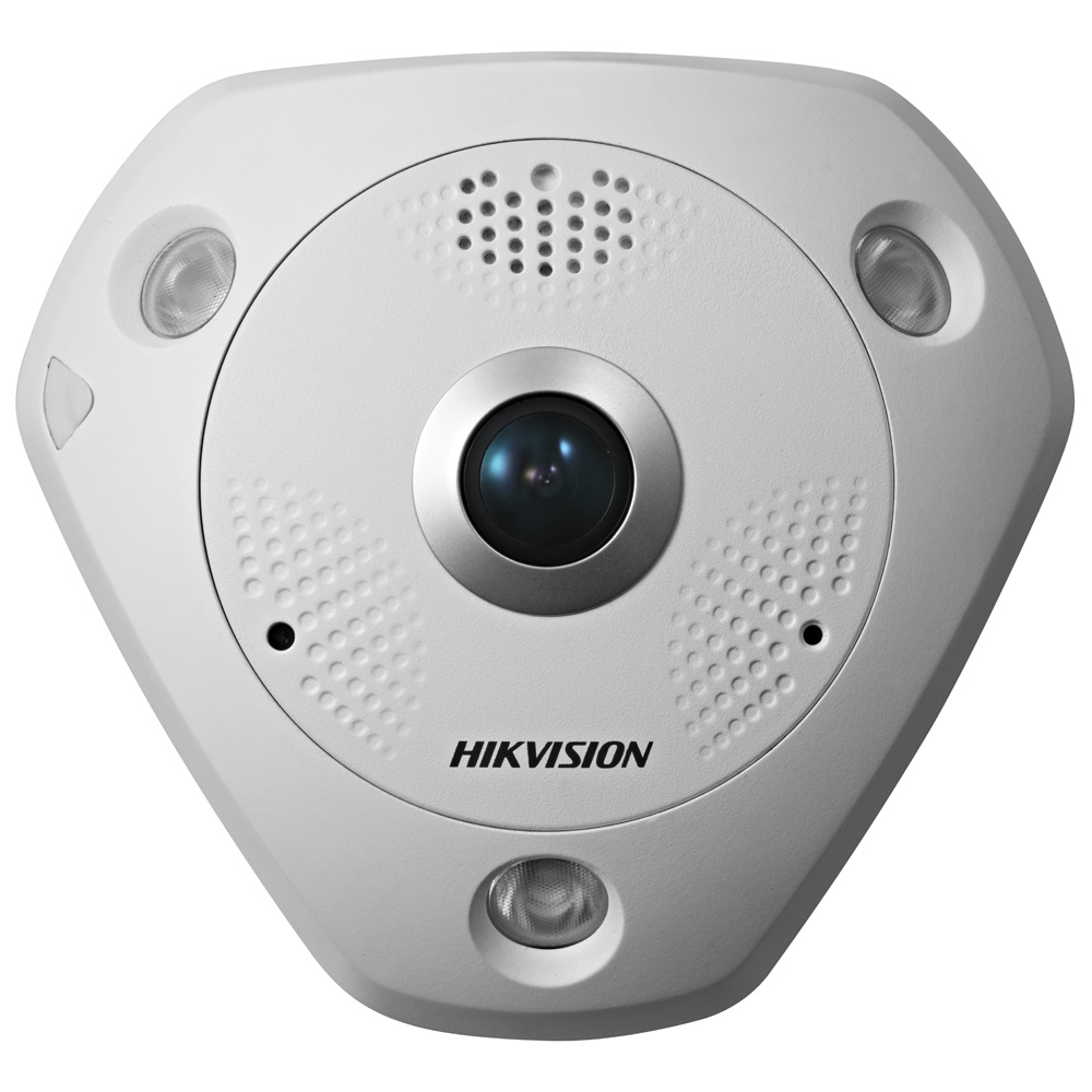 6Мп FishEye-камера Hikvision DS-2CD6362F-IS с ИК-подсветкой и мультиканальным режимом — изображение 2
