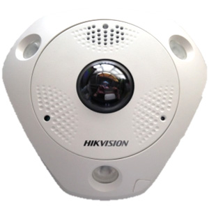 6Мп IP-камера Hikvision DS-2CD6362F-IVS с объективом «рыбий глаз» и ИК-подсветкой — изображение 2