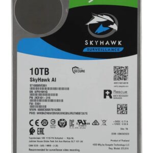 Жесткий диск 10TB Seagate SkyHawk AI ST10000VE001, SATA III, 3.5"