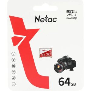 Карта памяти Netac P500 ECO microSDXC 64 ГБ