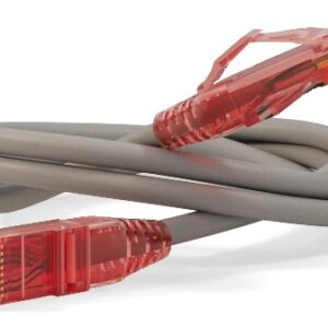 Hyperline PC-LPM-UTP-RJ45-RJ45-C5e-5M-LSZH-GY Патч-корд U/UTP, Cat.5e, LSZH, 5 м, серый