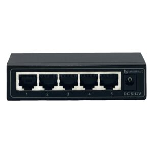 UB-SW-1005-12V Сетевой неуправляемый коммутатор Unibrave на 5 портов 100 Мбит/c, 12V