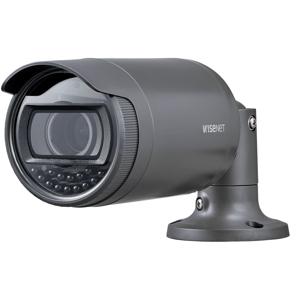 Сетевая камера Wisenet LNO-6070R, WDR 120 дБ, вариообъектив, ИК-подсветка