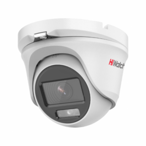 DS-T203L (3.6 mm) ColorVu уличная HD-TVI камера (шар в стакане) с LED-подсветкой и технологией ColorVu